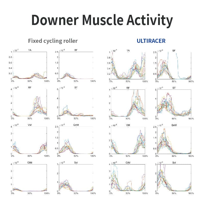 Lower body muscle activation