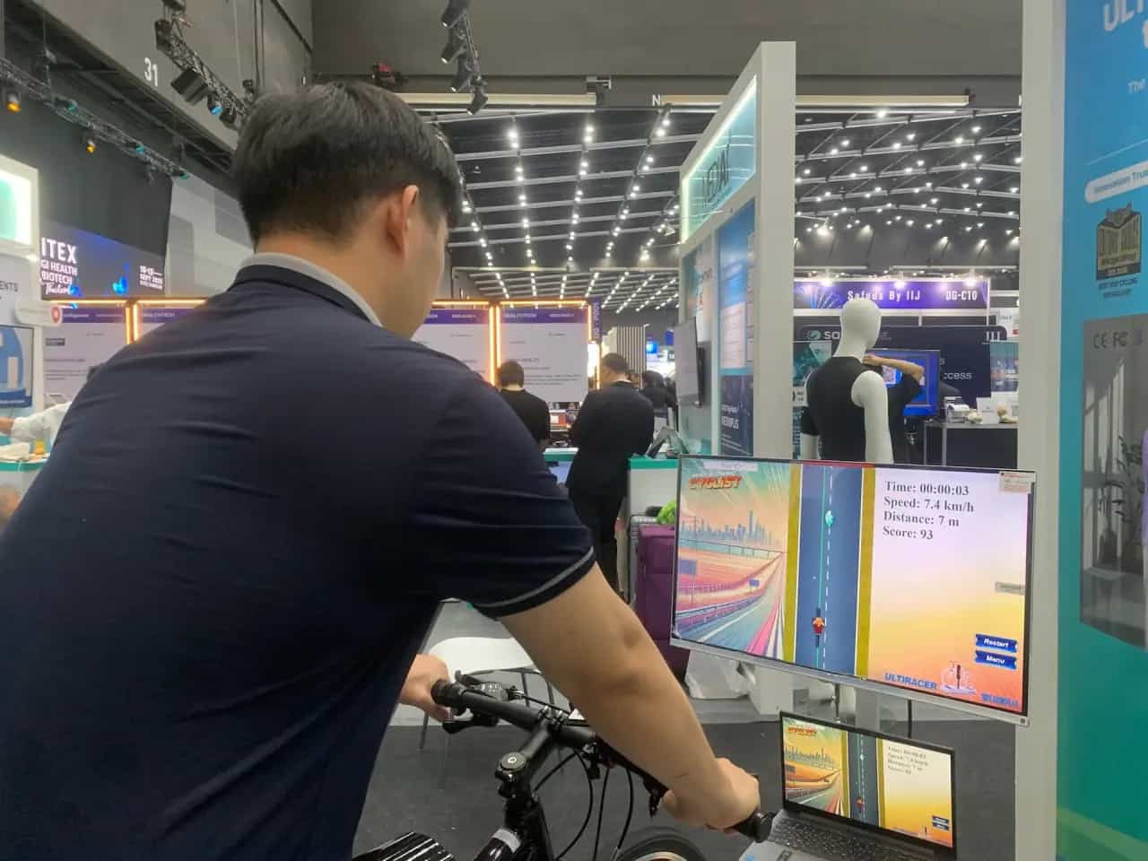 Ultiracer: The Smart Indoor Bike That Trains Cognitive Performance and Fitness Together