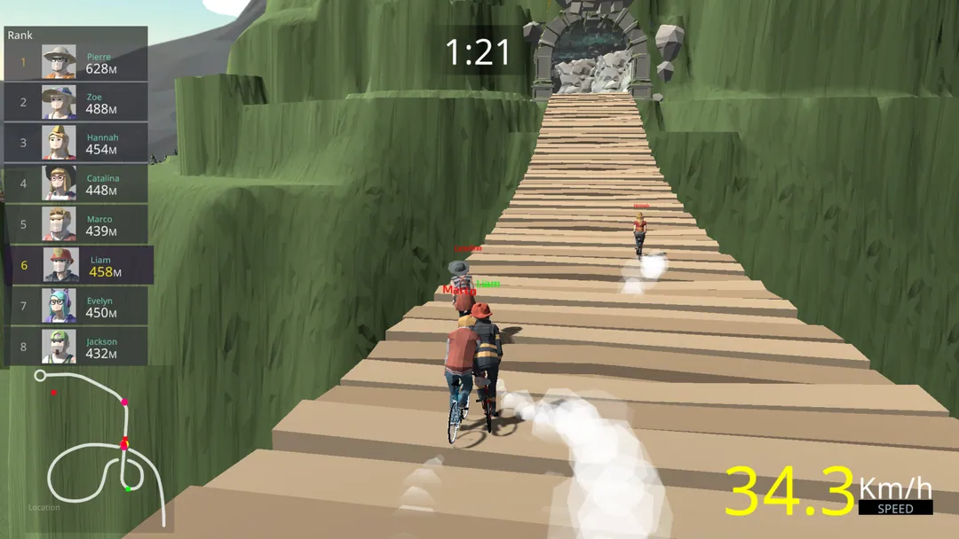 Cliff Race